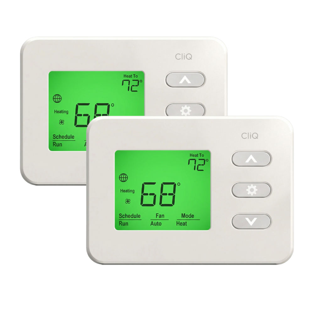 CliQ Smart Thermostat — Two Thermostat Bundle